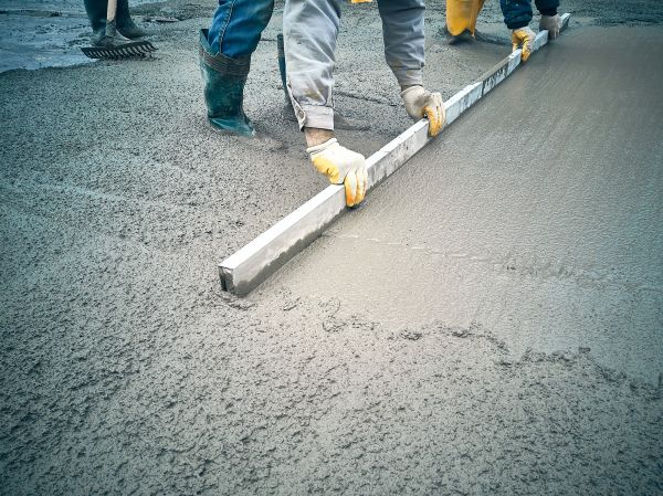 Cement Slab Installation in Tulsa