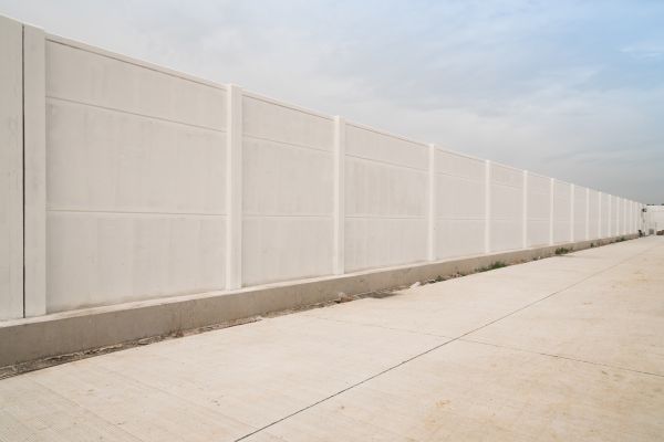 Concrete Fence Construction in Tulsa