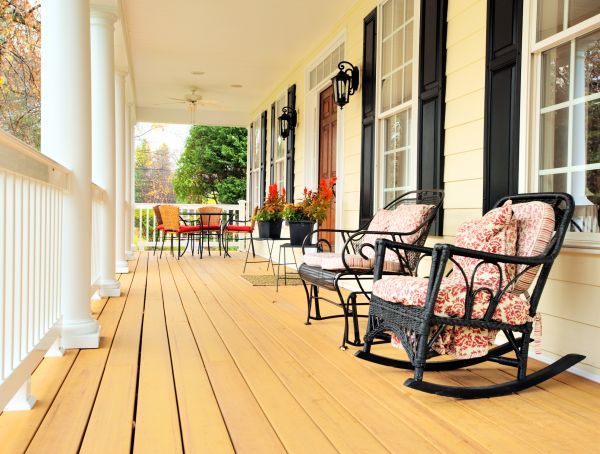 Front Porch Renovation in Tulsa