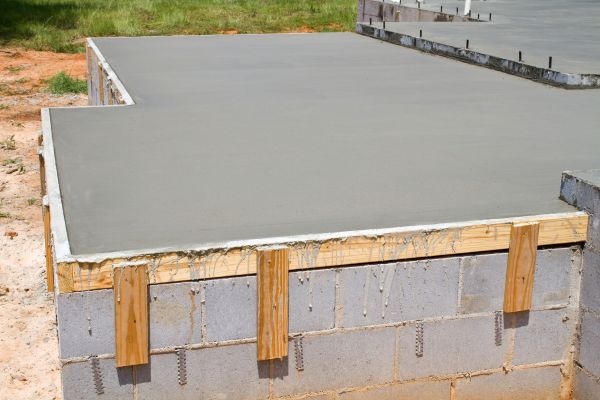 Concrete Slab Installation in Tulsa