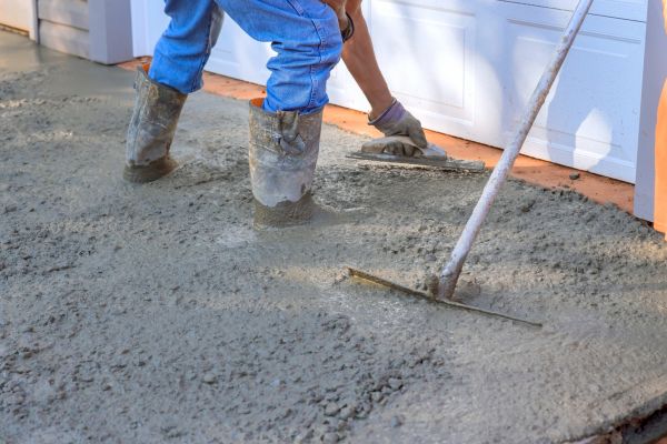 Driveway Slab Construction in Tulsa