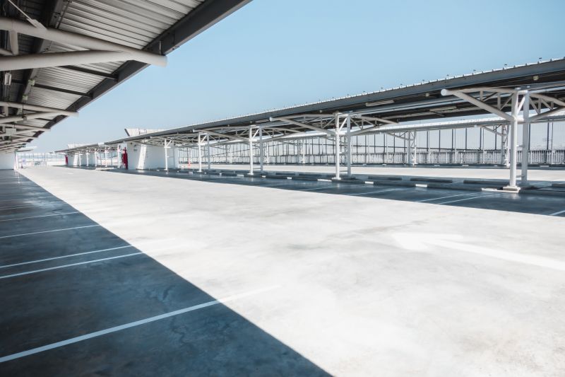 Concrete Parking Installation detail