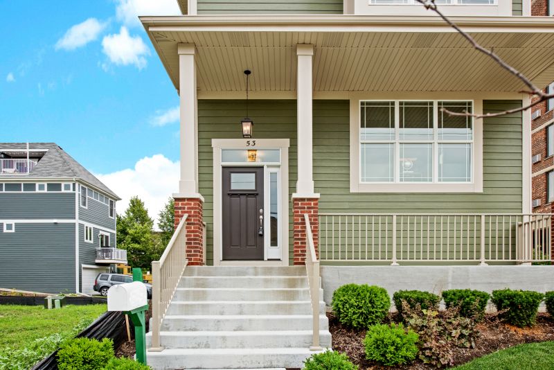 Entryway Steps Installation detail