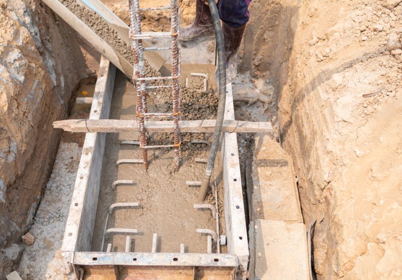 Foundation Wall Pouring detail